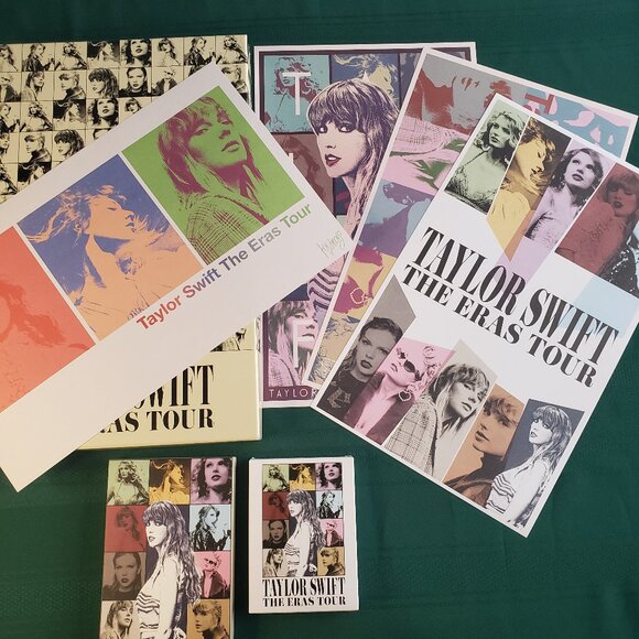 Taylor Swift VIP Box (not canvas tote) VIP Lanyard, posters, cards, pin, ticket~ - Picture 2 of 10